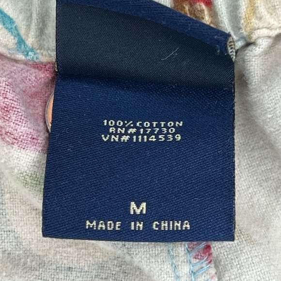 Nick and Nora Sock Monkey Pajama Pants size M - Picture 4 of 4